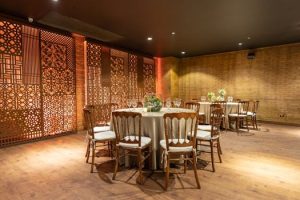 Mixing and matching chairs adds character to dining rooms
