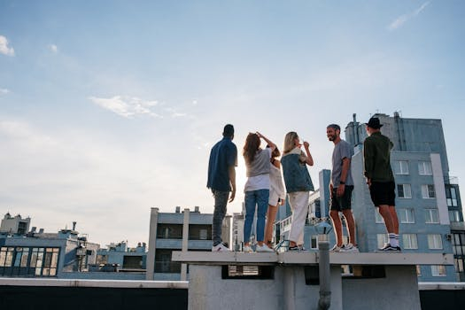 City skylines best seen from rooftop pools