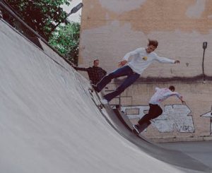 Skateboarding lessons attract adults seeking adventure